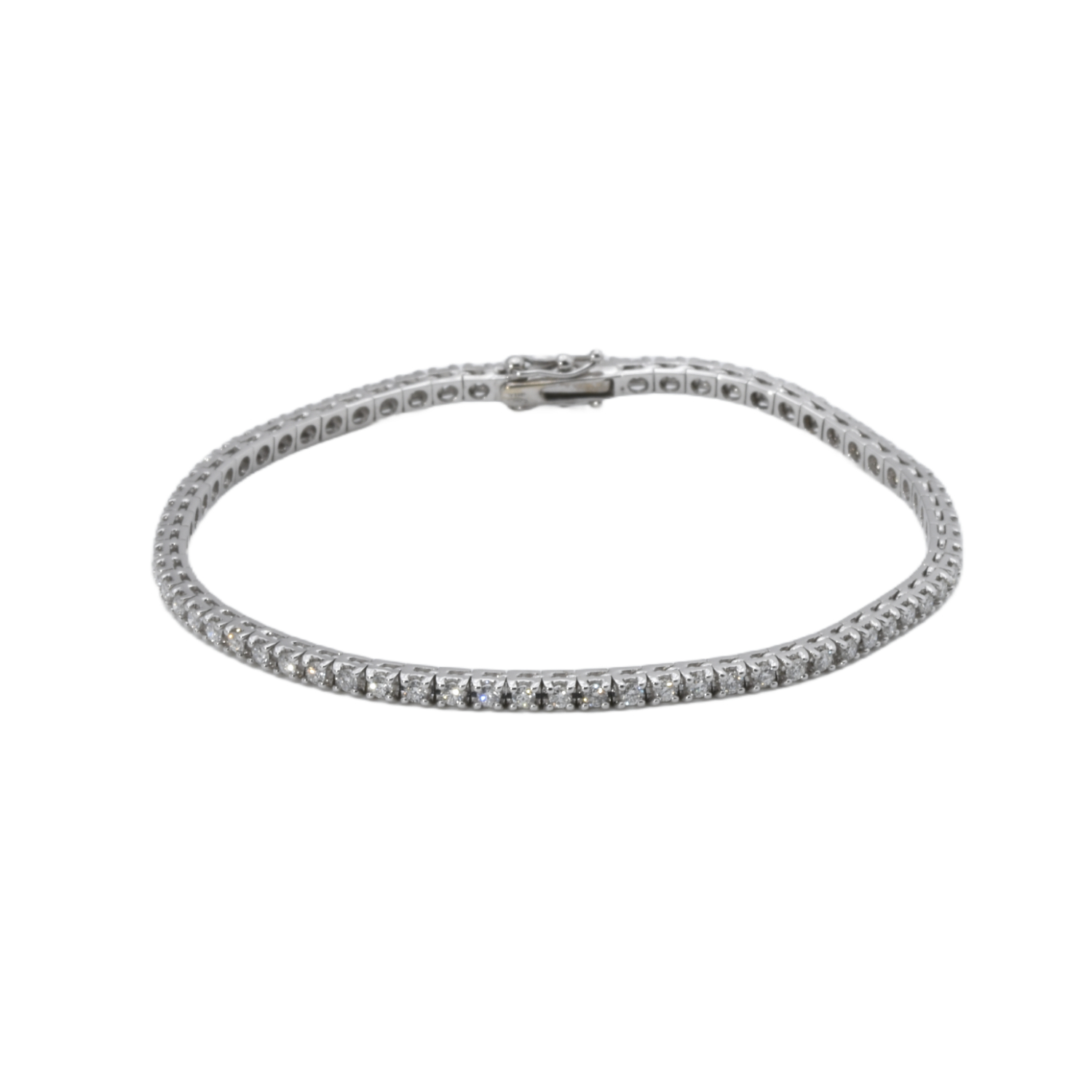 Tennisarmband mit Brillanten