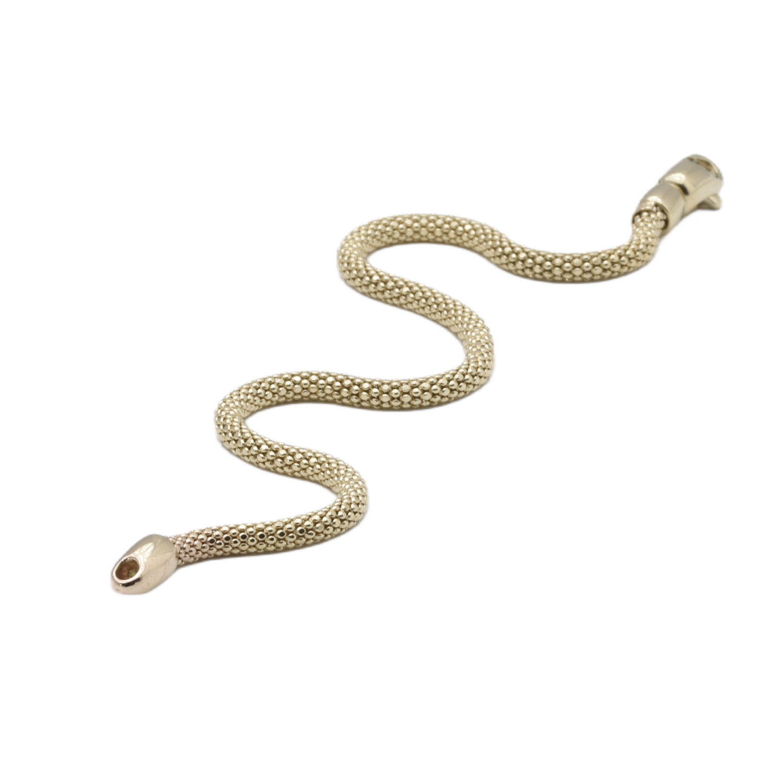 Rundes Mesh-Armband mit Flechtstruktur