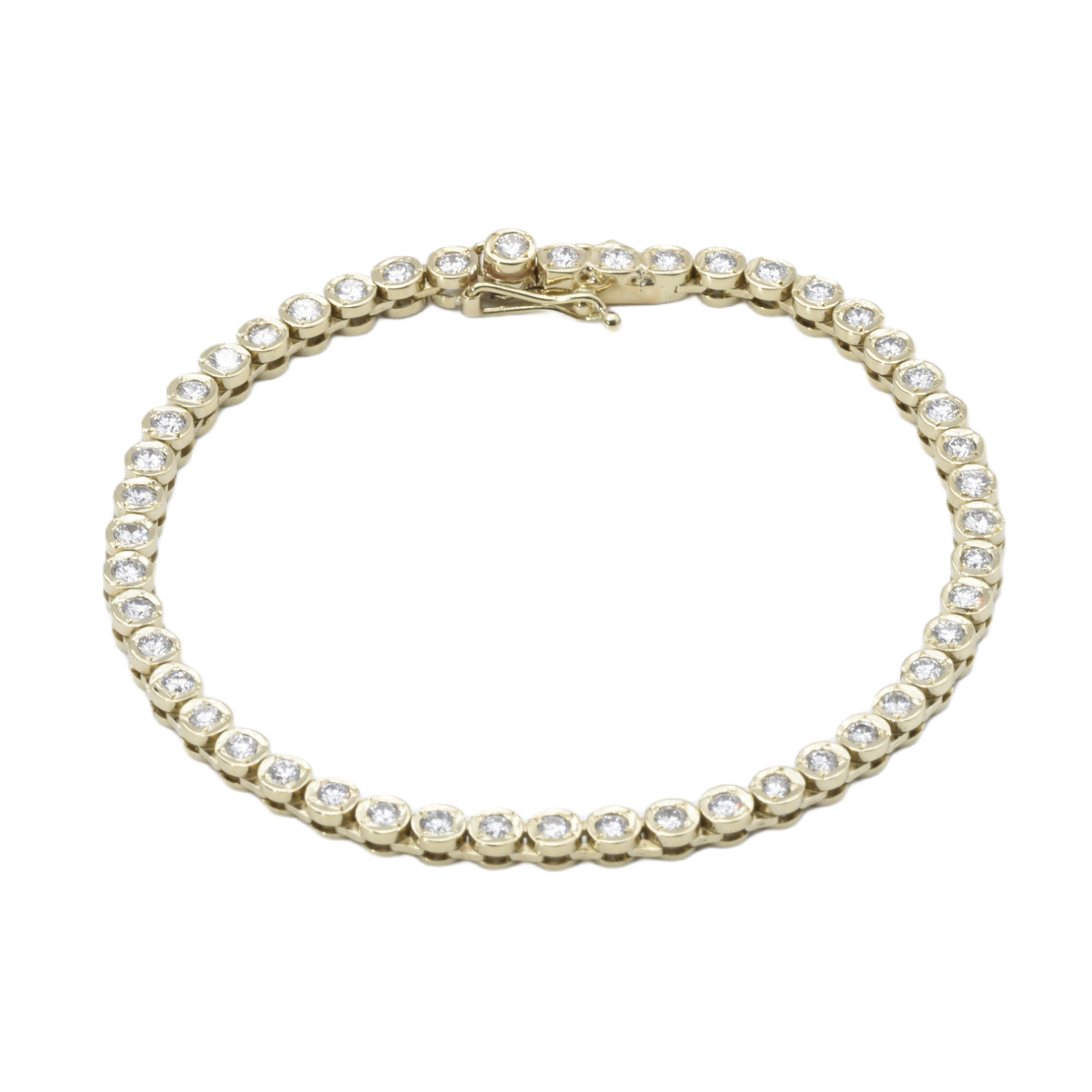 Tennisarmband mit Brillanten