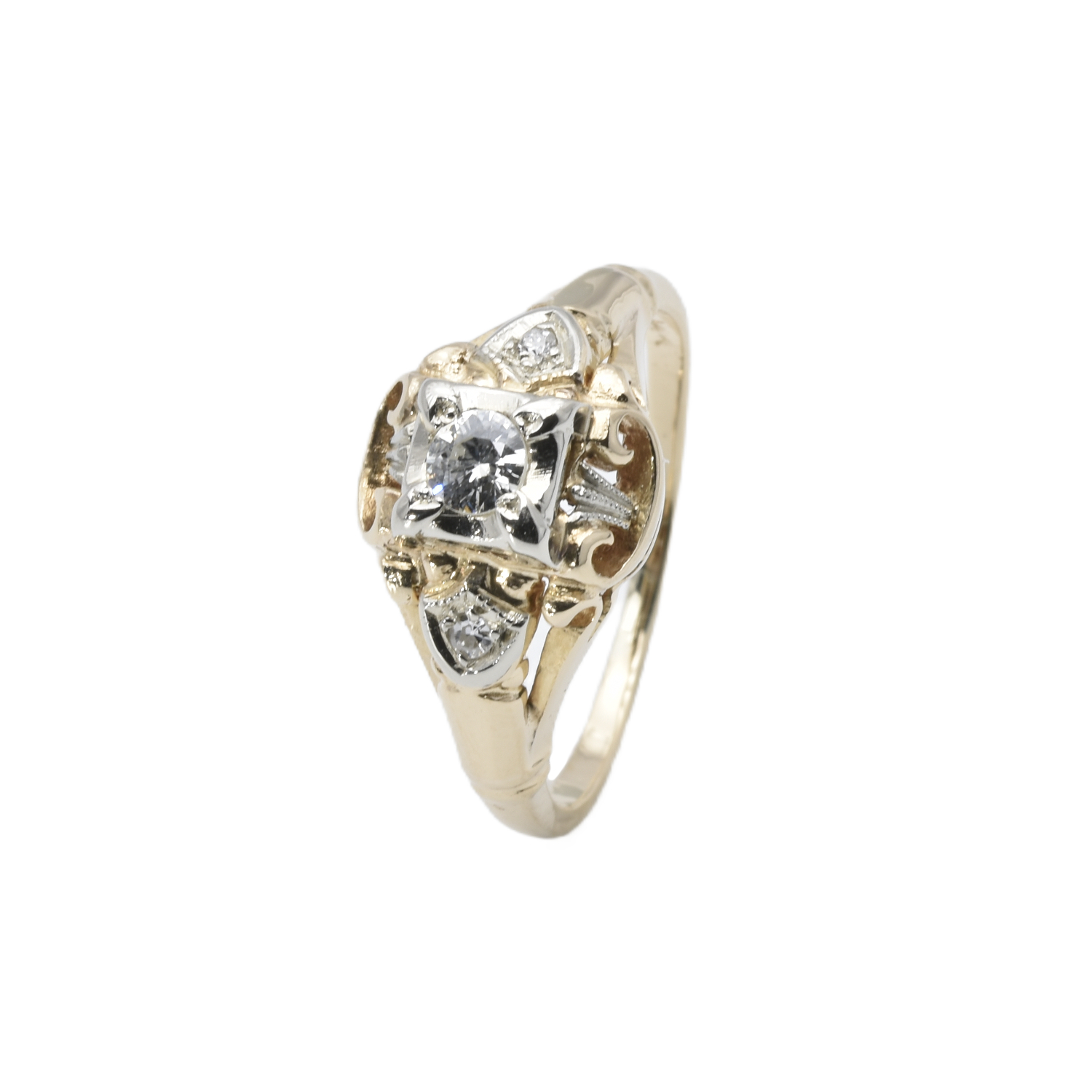 Ring mit Diamanten und Brillanten