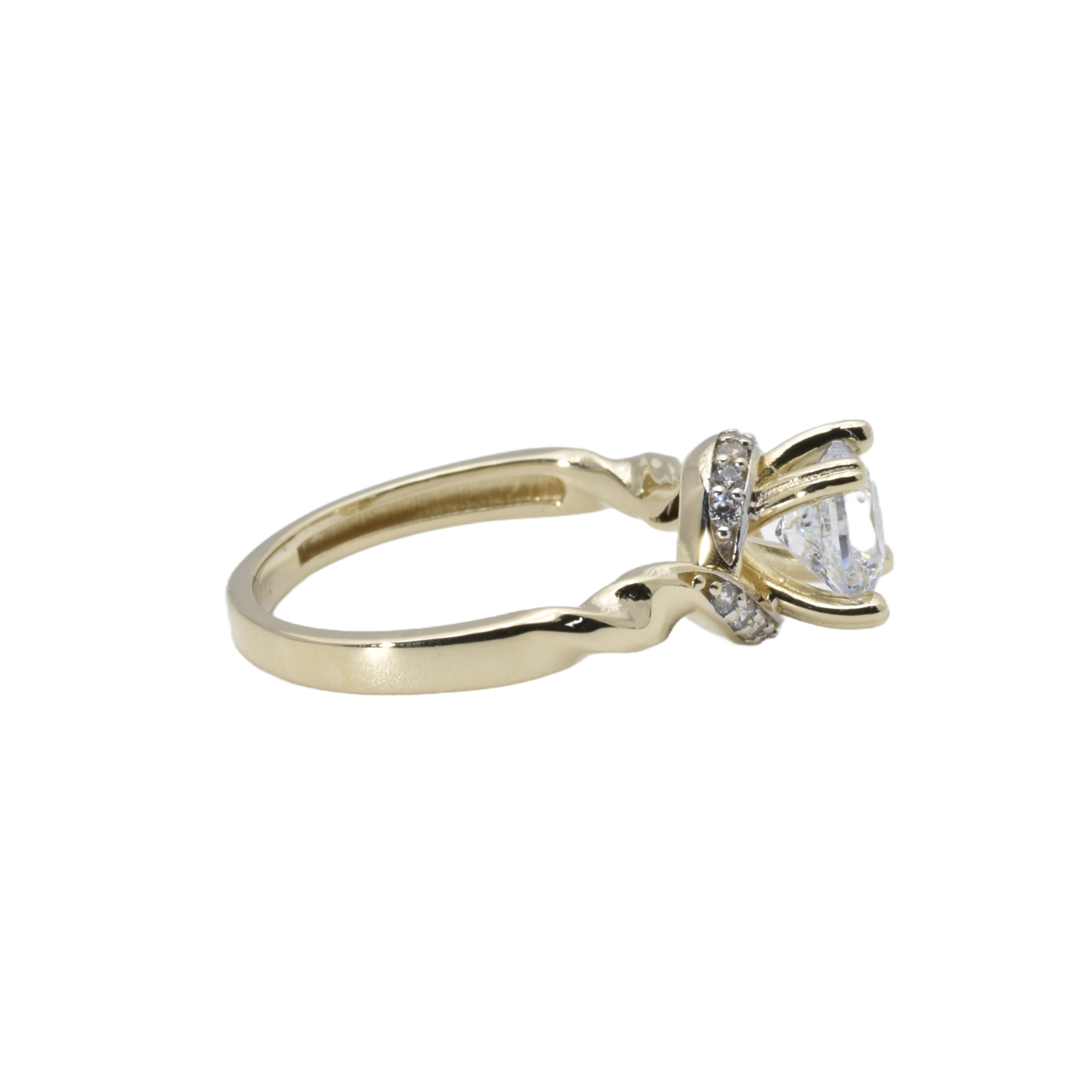 Ring mit Zirkonia