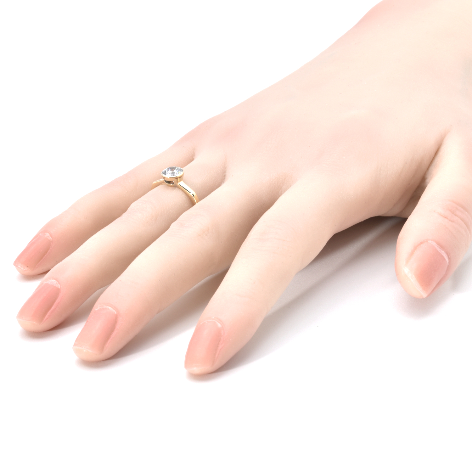 Ring mit Zirkonia