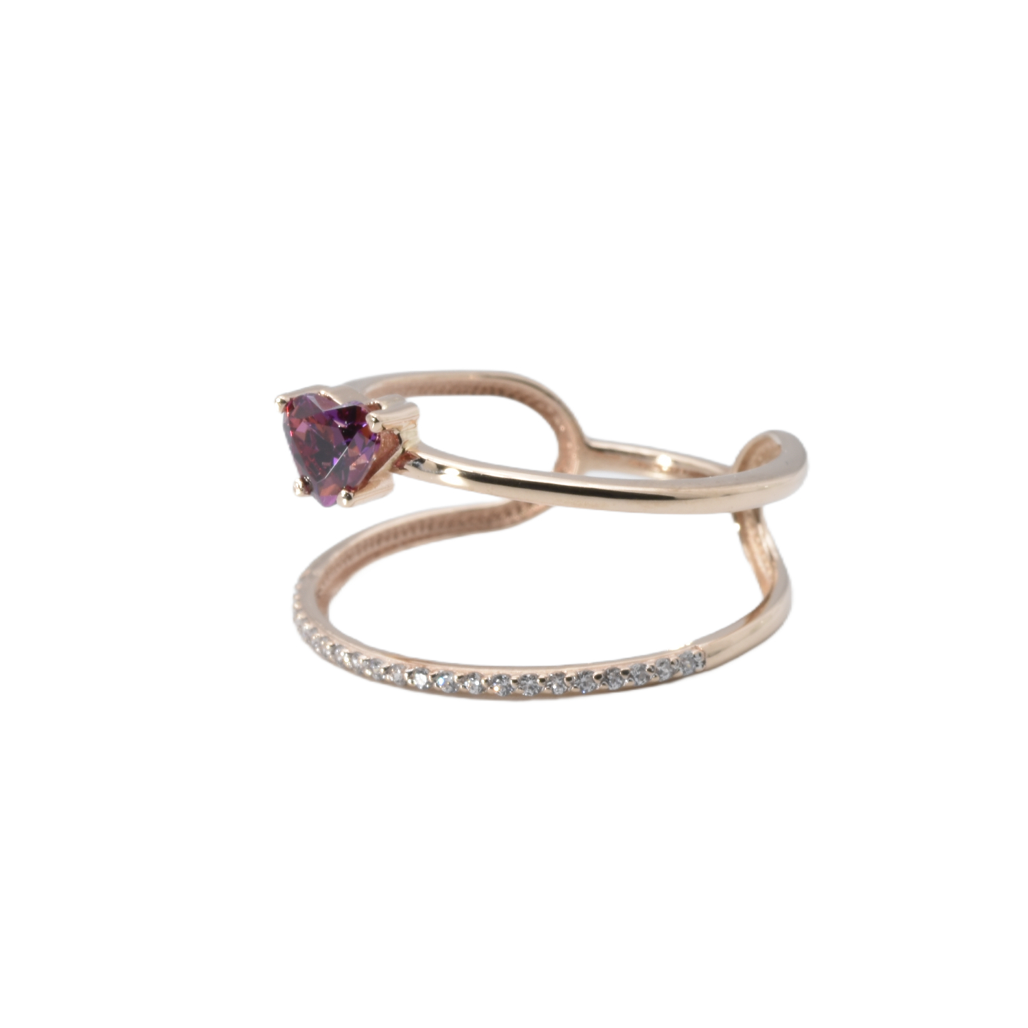 Swarovski Doppel-Ring