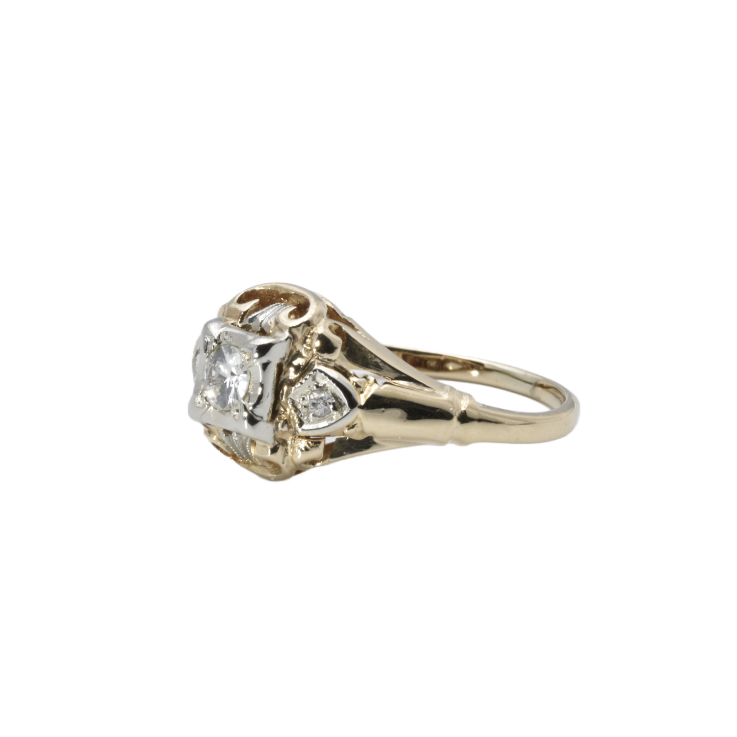 Ring mit Diamanten und Brillanten