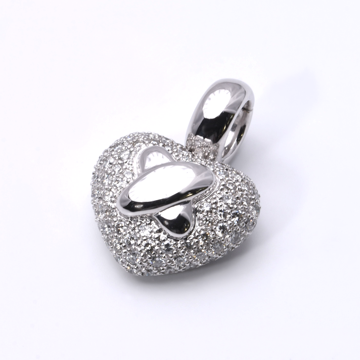 Herz Anhänger mit Brillanten