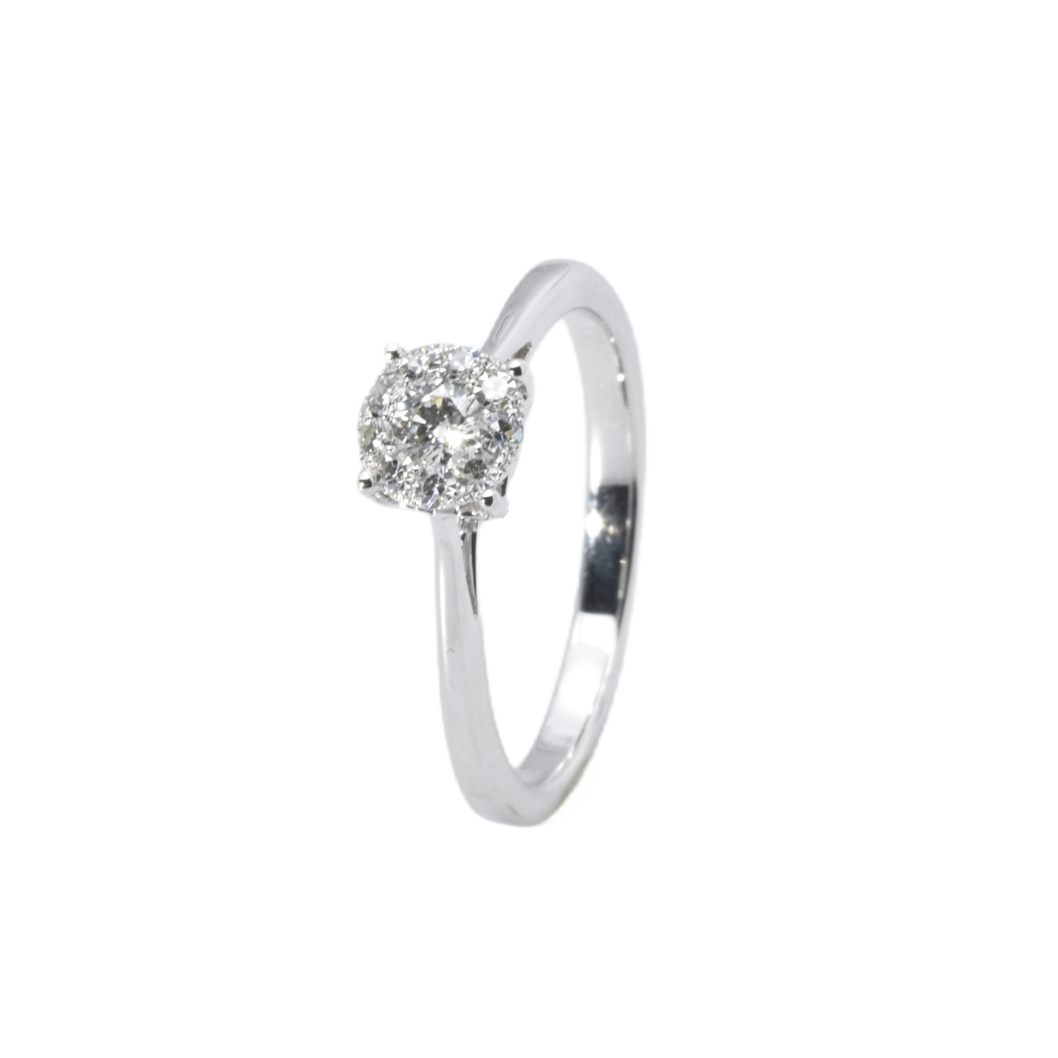 Ring mit Brillanten und Diamanten