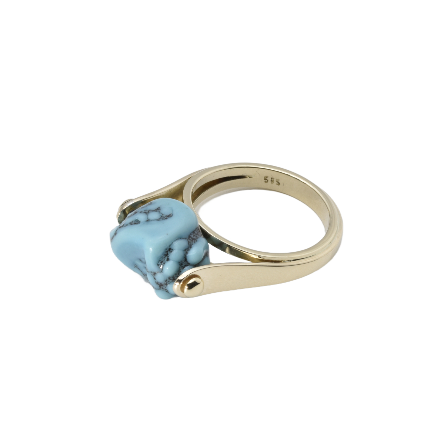 Ring mit Türkis