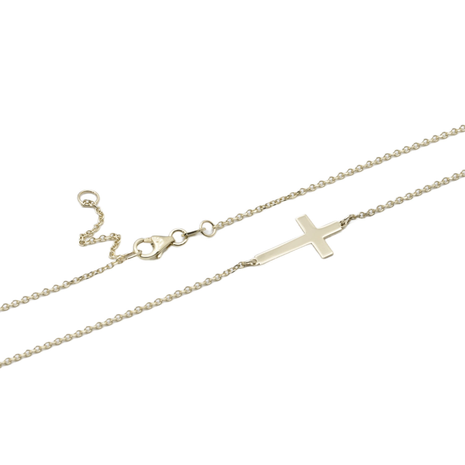 Kette mit asymmetrischem Kreuz