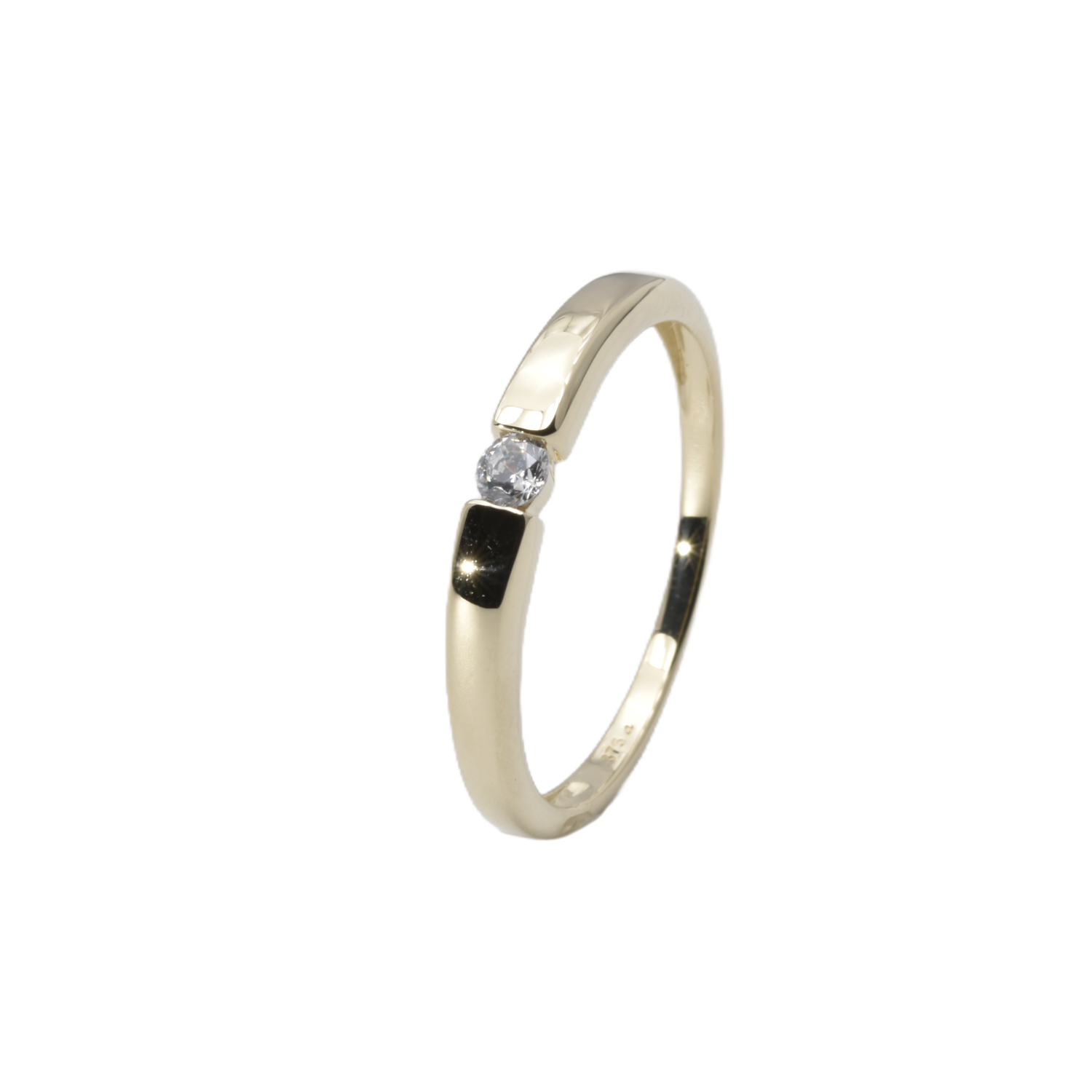 Solitärring mit Zirkonia