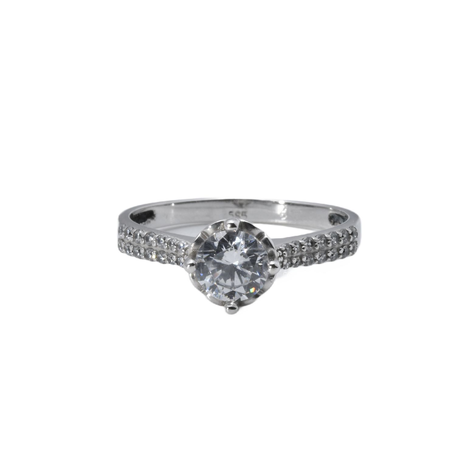 Ring mit Zirkonia