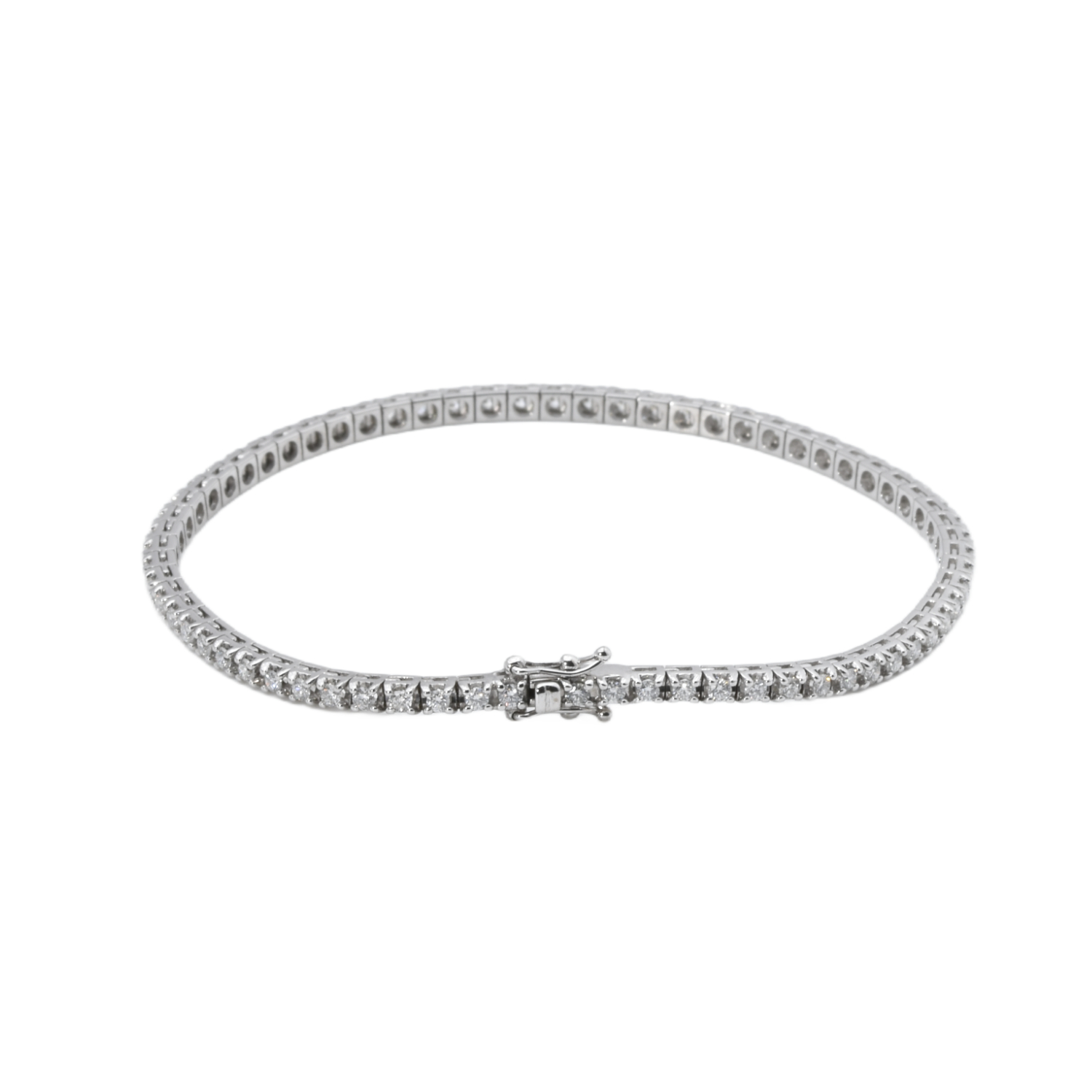 Tennisarmband mit Brillanten