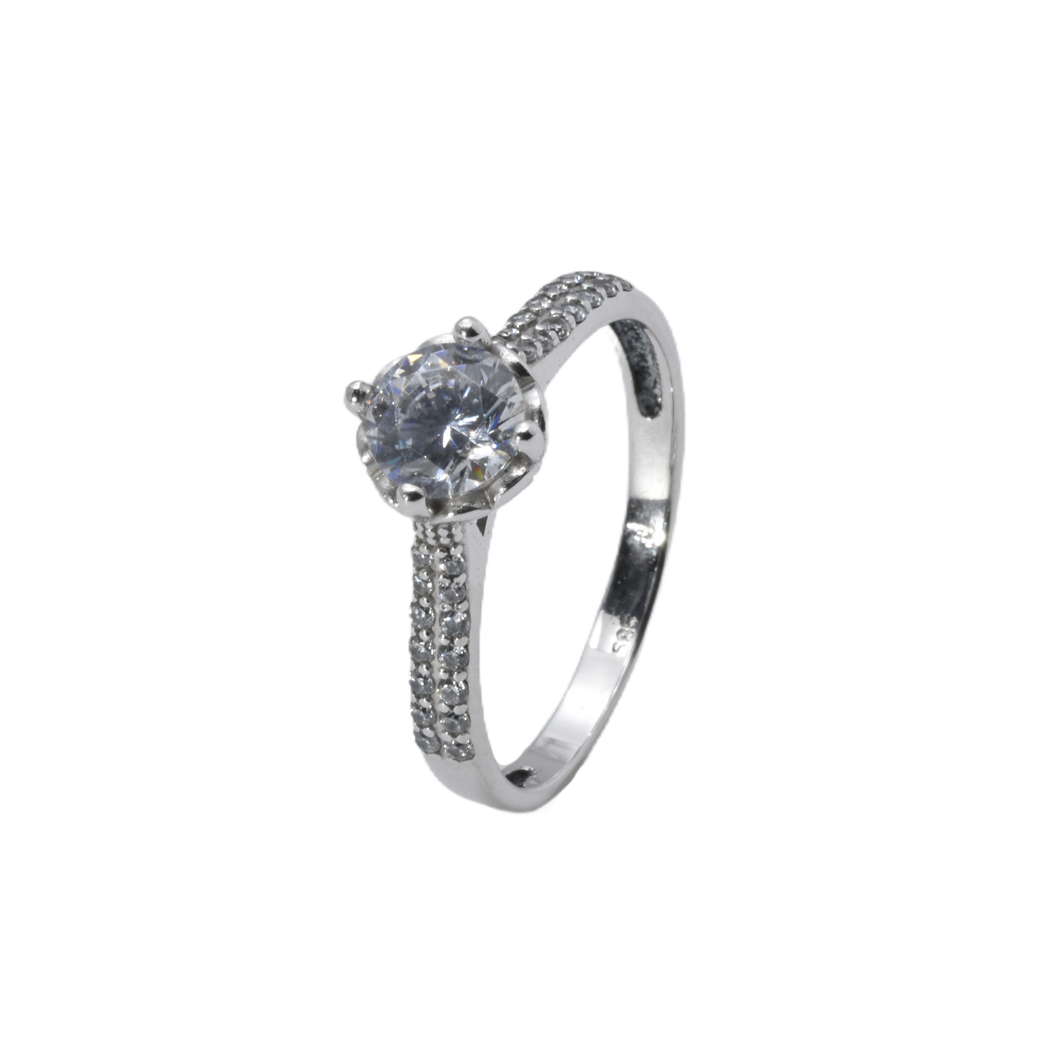 Ring mit Zirkonia