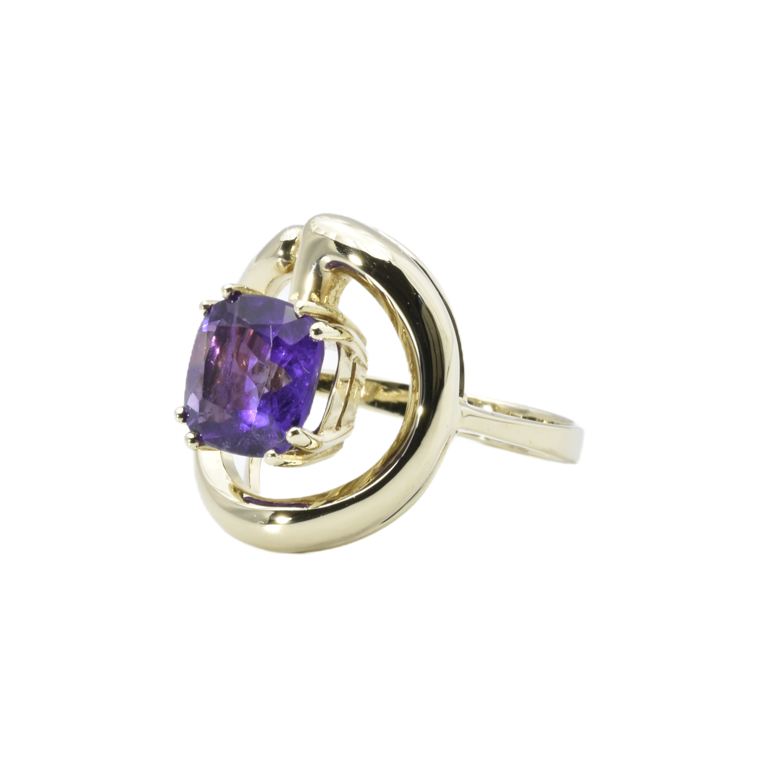 Ring mit Amethyst