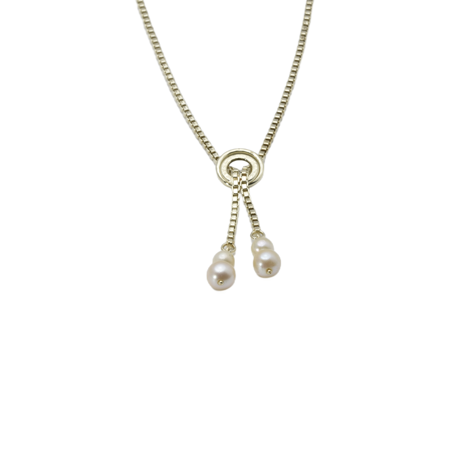 Collier mit Perlen