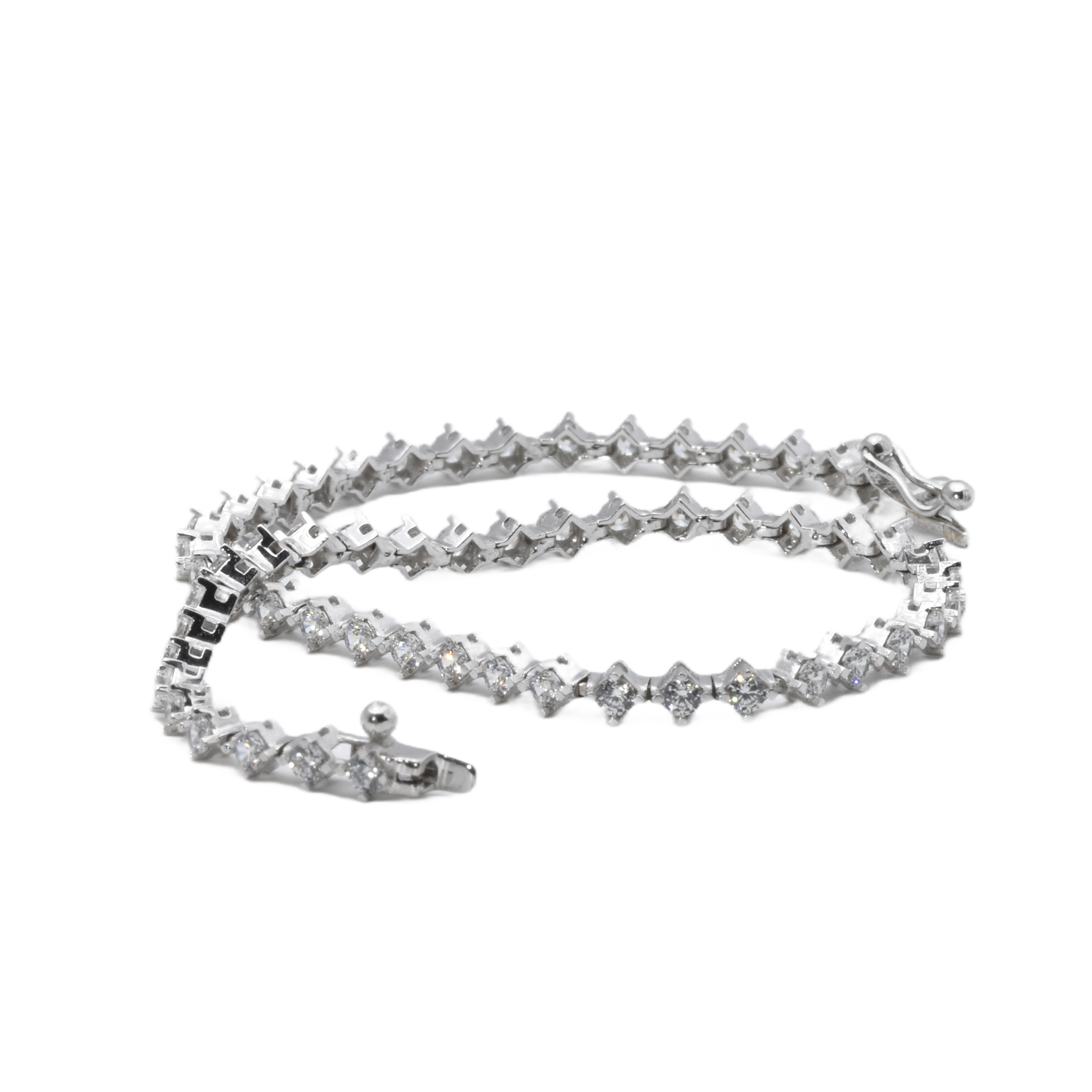 Tennisarmband mit Zirkonia