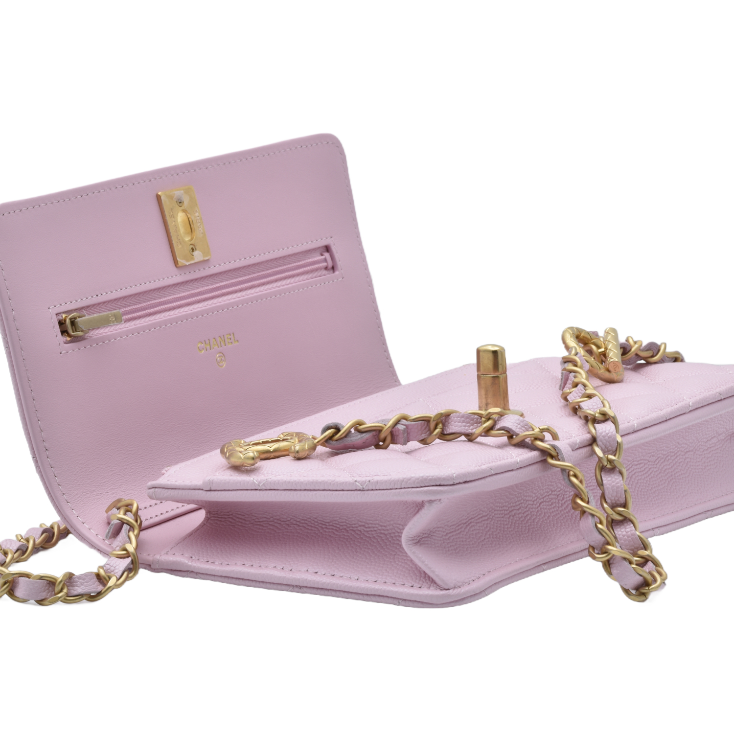 Chanel Tasche Woc Mini Rosa