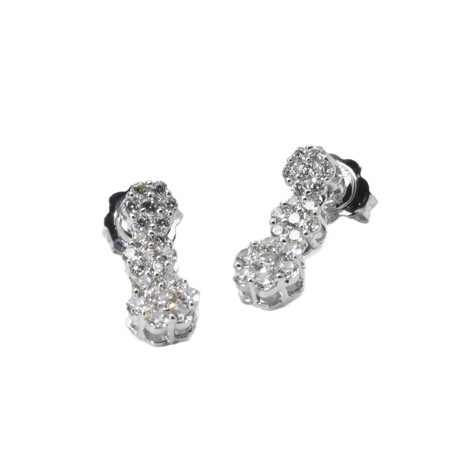 Ohrstecker | 750/000 Weißgold