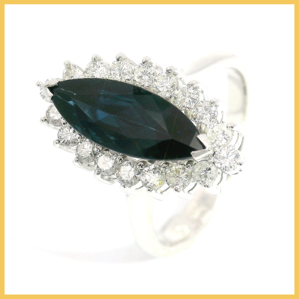 Brillant Saphir Ring