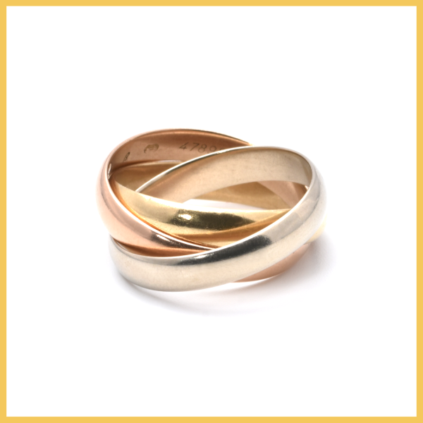 Ring | 750/000 Gold | Tricolor | Dreifachring