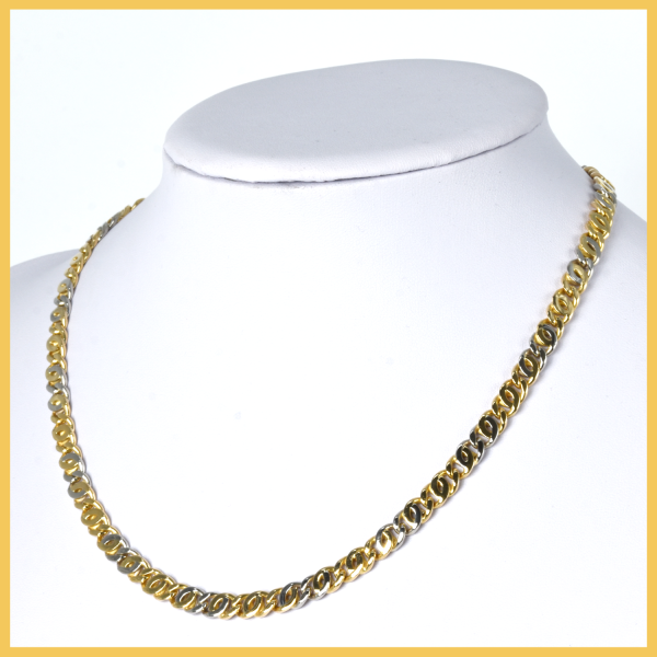 Kette | 750/000 Gold | Bicolor