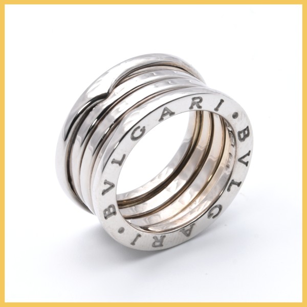 Ring | 750/000 Weißgold | Bulgari | B.zero1 | 4-Band-Ring