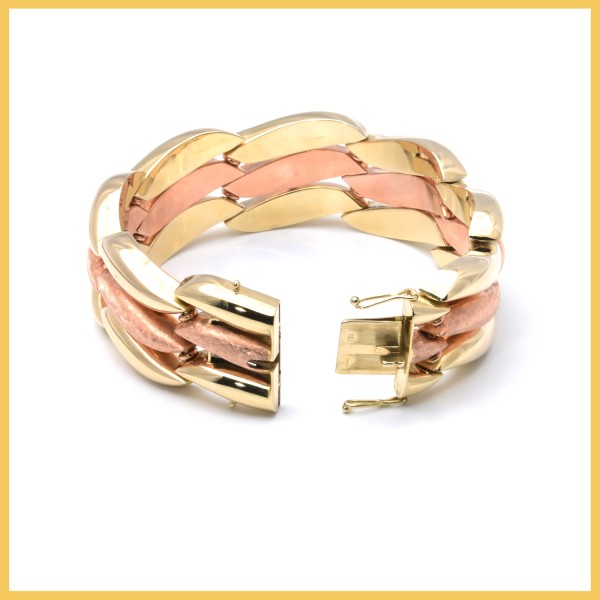 Armband | 585/000 Gold | Bicolor
