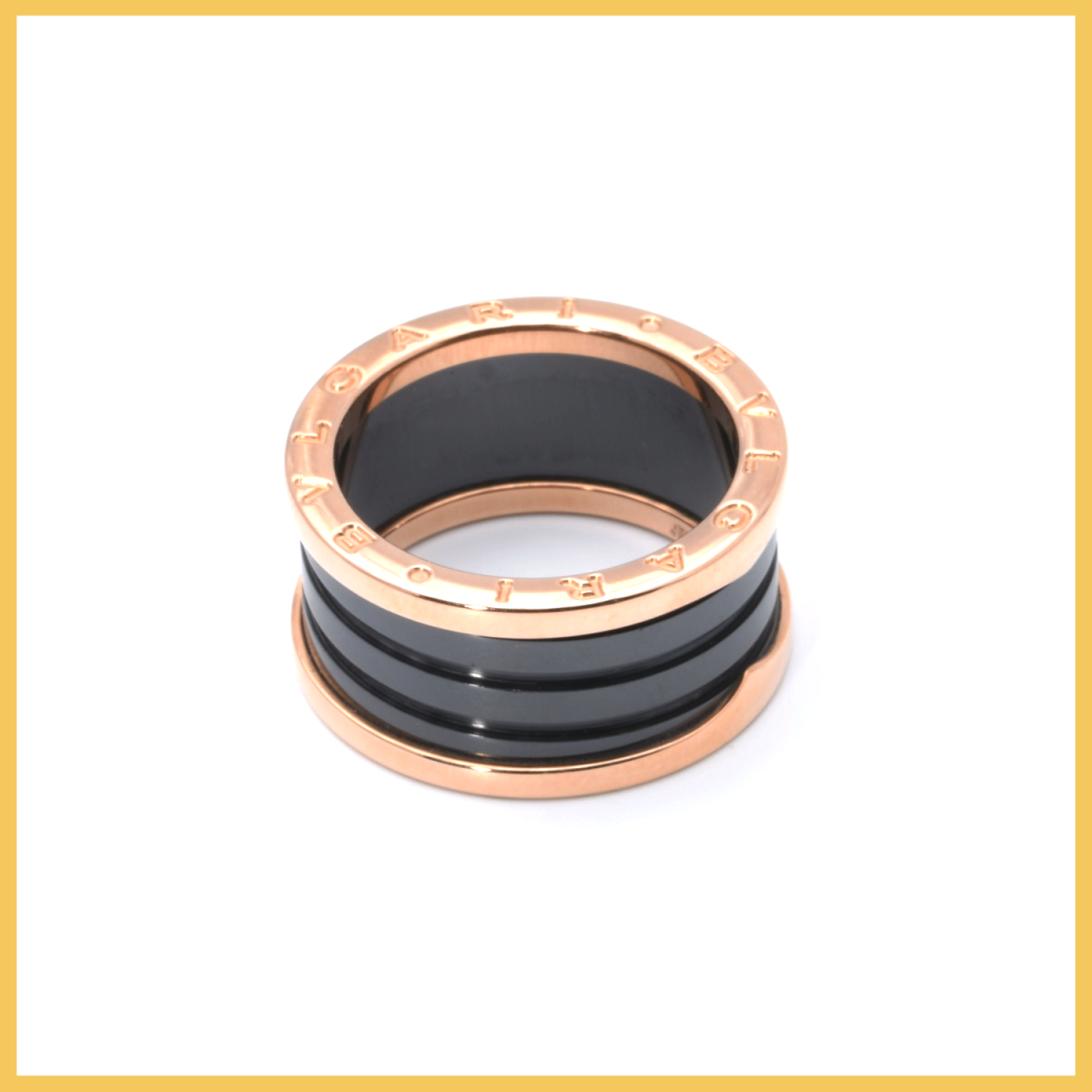 Bvlgari rose gold ring hotsell