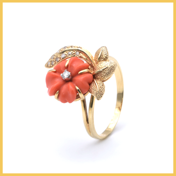 Floraler Ring