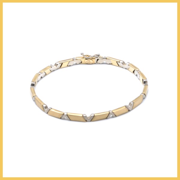 Armband | 585/000 Gold | Bicolor
