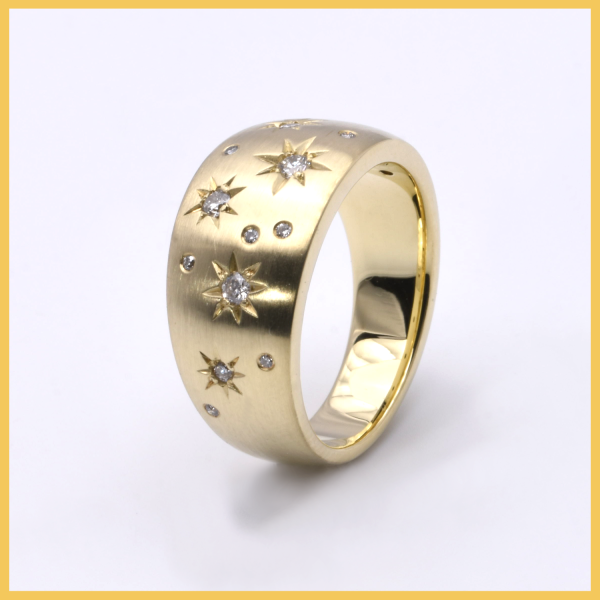 Sternenhimmel Brillant Ring