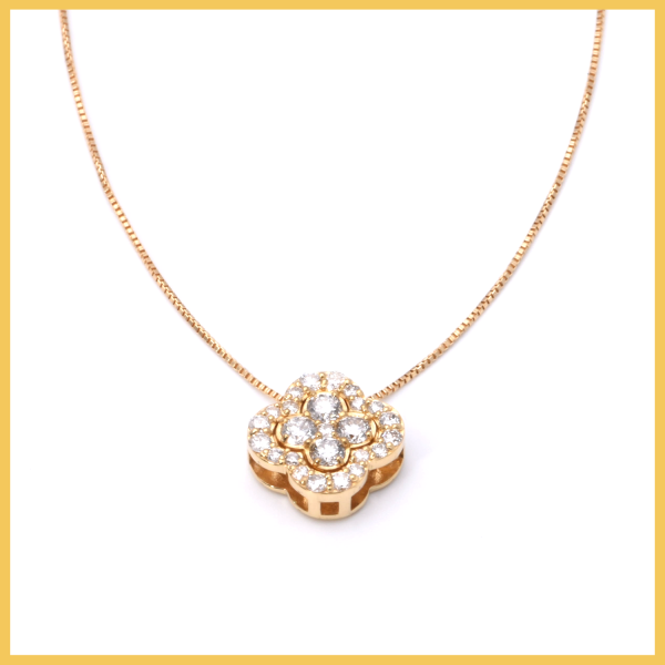 Kette mit Brillantanhänger