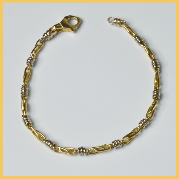 Armband | 750/000 Gold | Bicolor