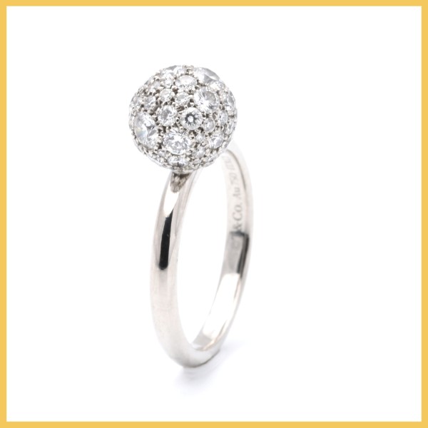 Ring | 750/000 Weißgold | Tiffany & Co. | City HardWear | Brillanten