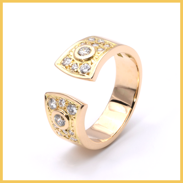 Ring mit Brillanten