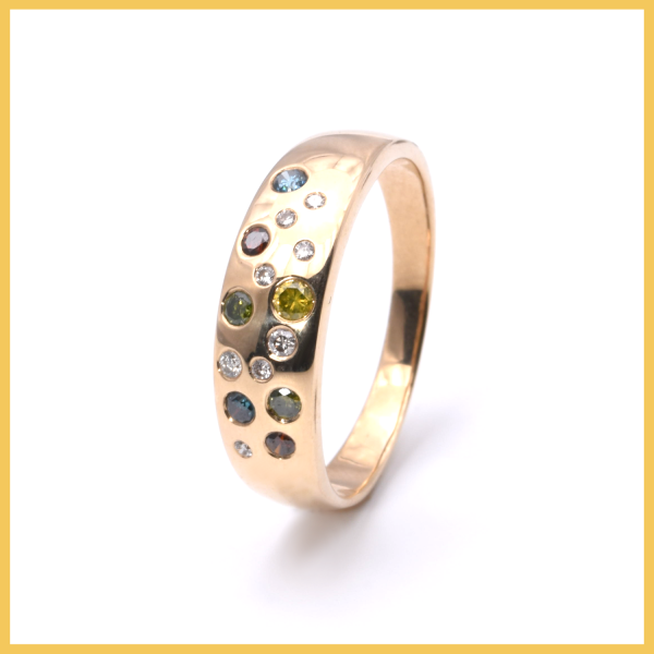 Brillant Turmalin Ring