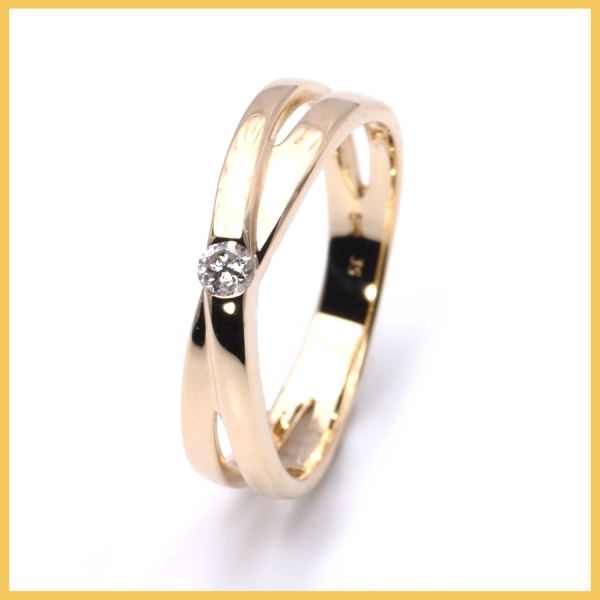 Ring mit Brillant