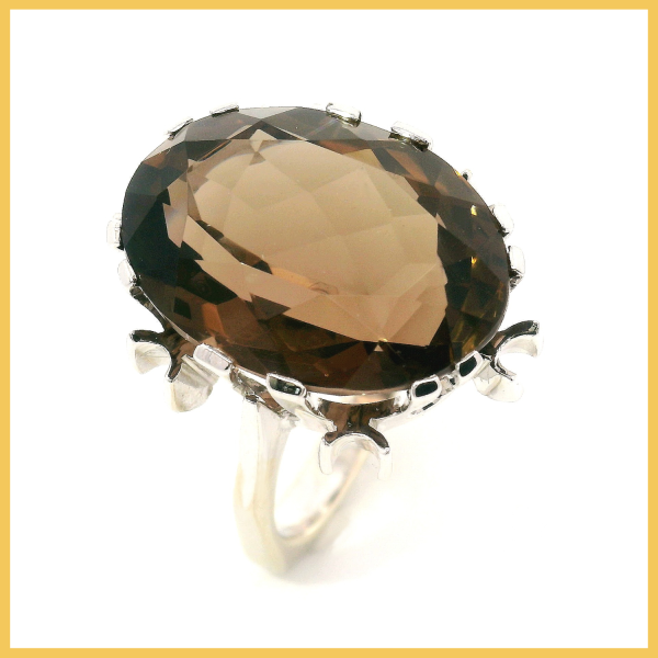 Rauchquarz Ring